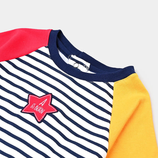 Baboolo Infant Cotton Interlock Romper - Baboolo