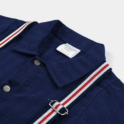 Baboolo Infant Cotton Interlock Woven Romper - Baboolo