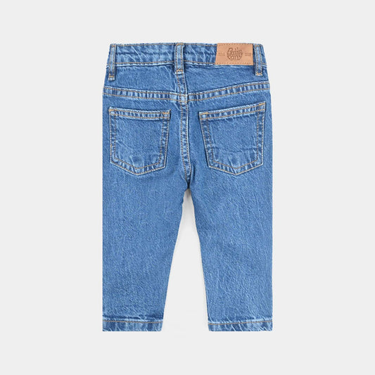 Baboolo Baby Boys Blue Denim Jeans Pant - Baboolo