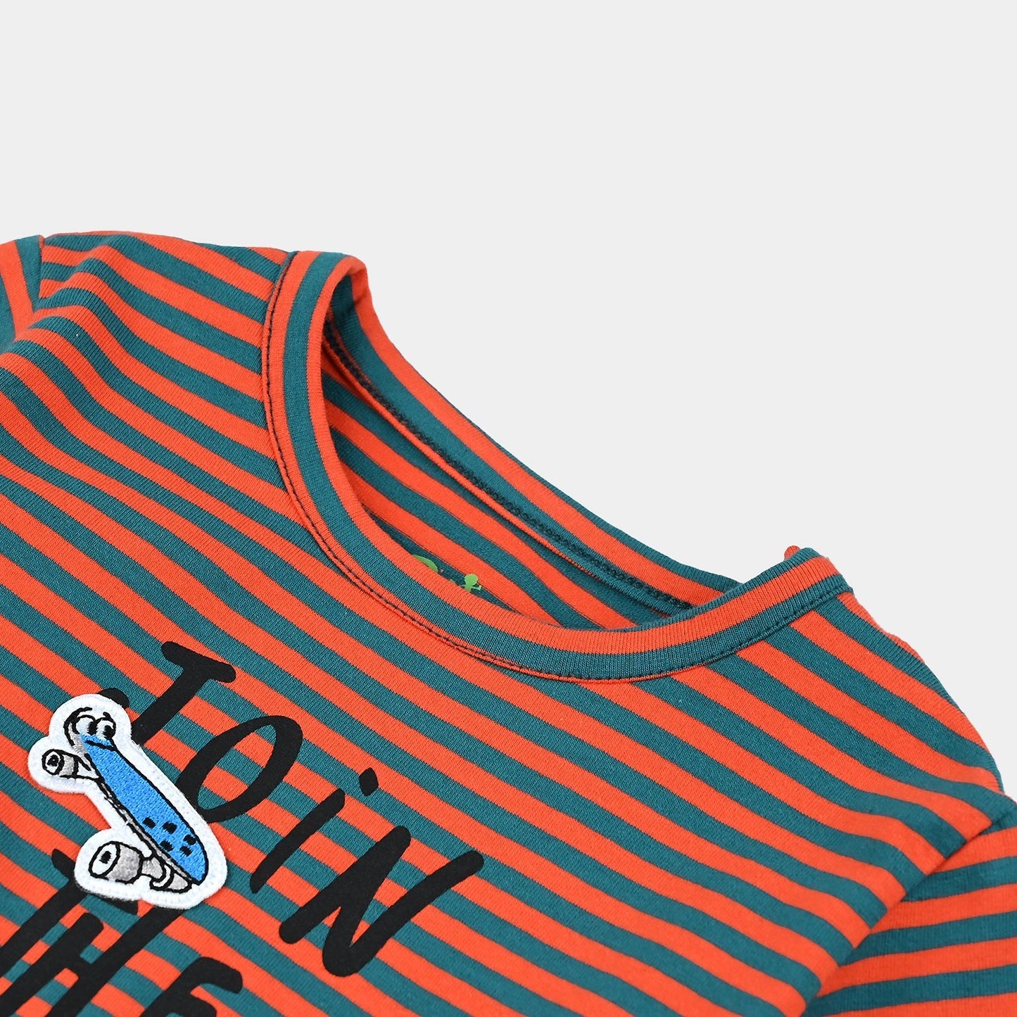 Baboolo Infant Boys Yarn Dyed T-Shirt - Baboolo