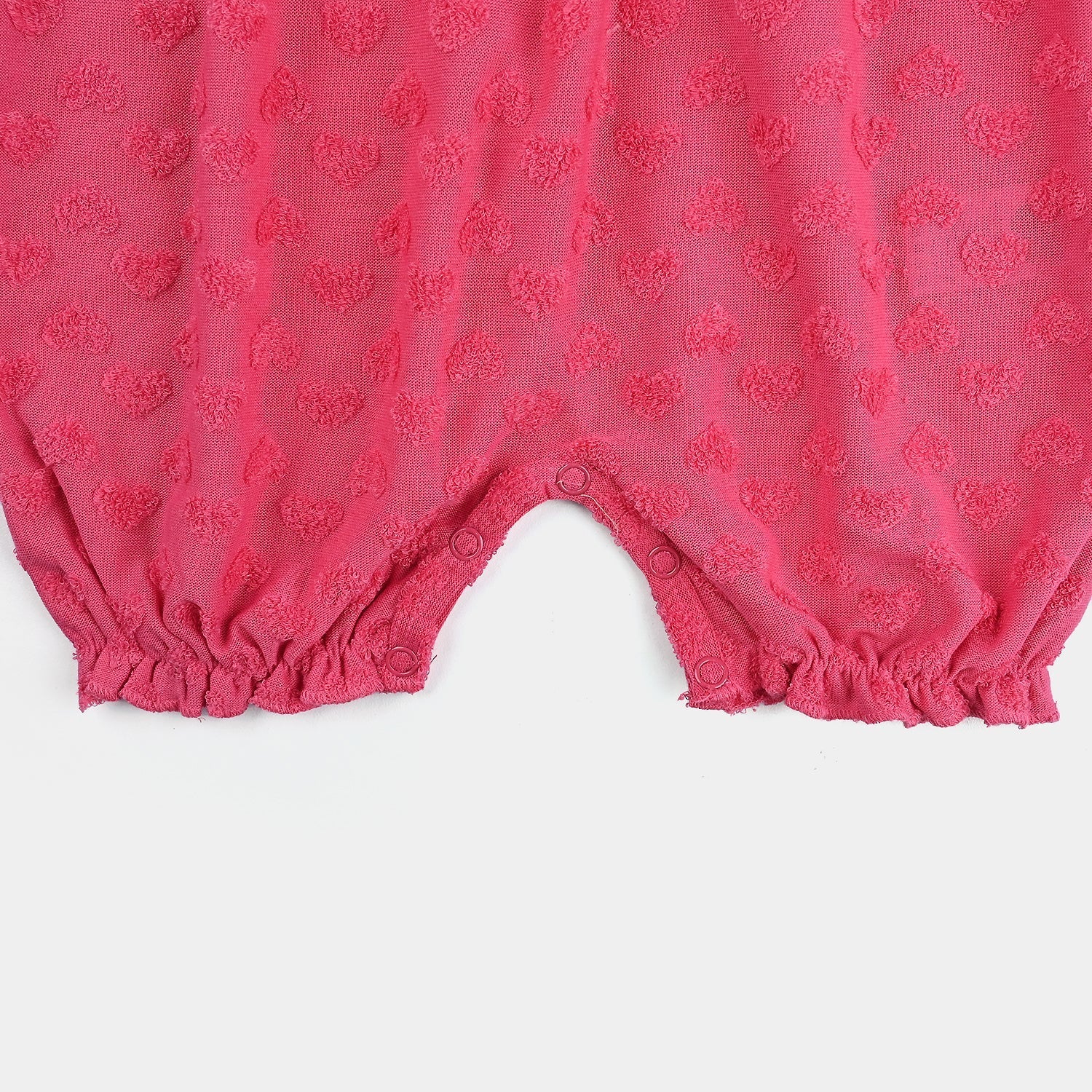 Baboolo Infant Girls Jacquard Romper - Baboolo